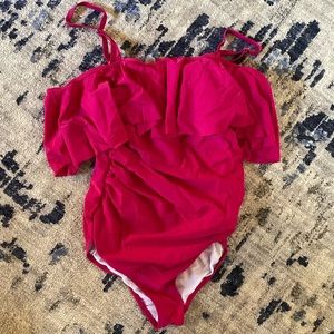 Pinkblush maternity swimsuit Medium